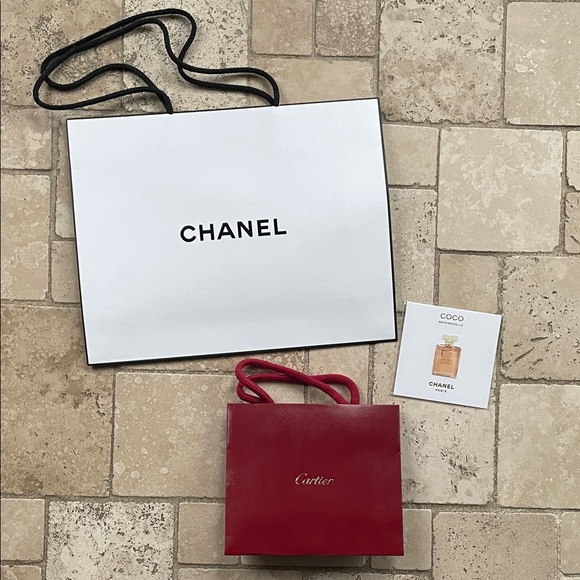 CHANEL Handbags - Chanel Cartier Gift Bags Chanel Coco Mademoiselle Sample